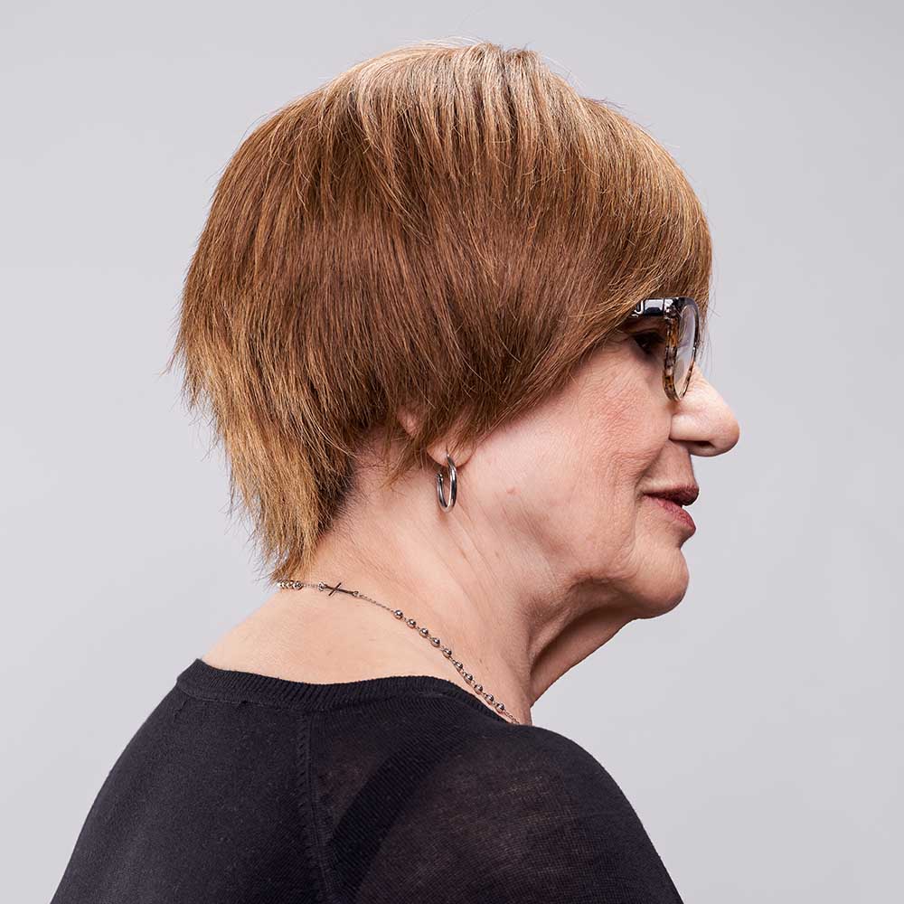 DEBBIE - Parrucca di Capelli Veri