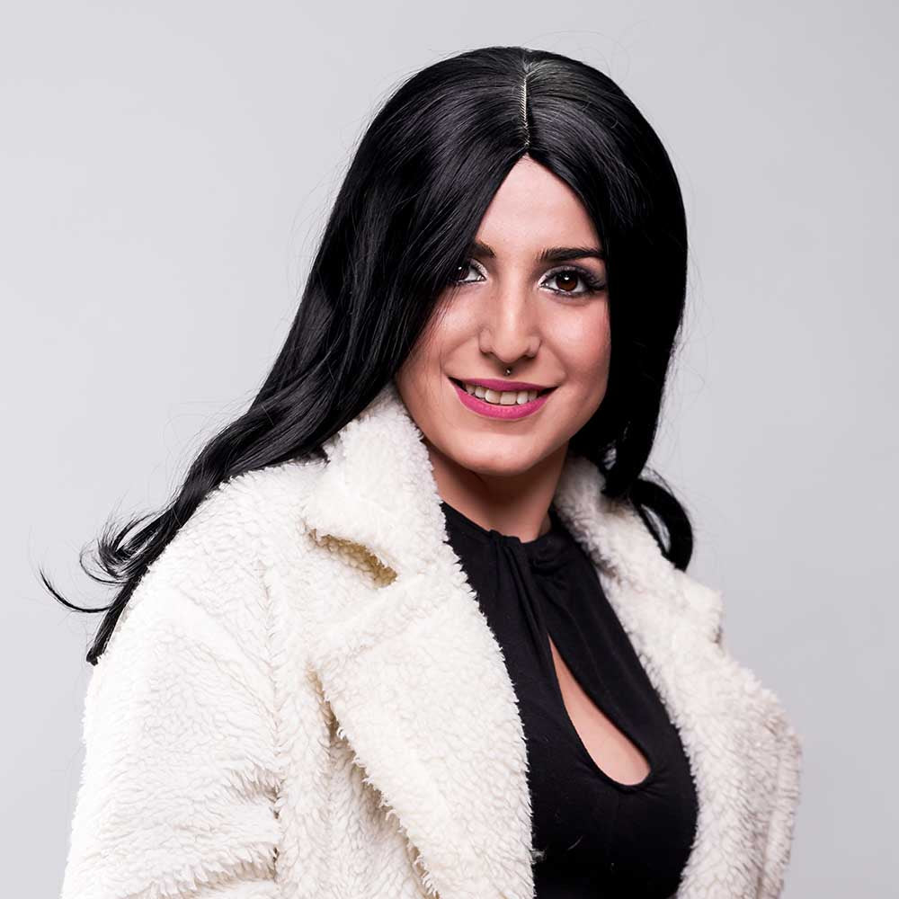 PAIGE - Parrucca in TermoFibra Sintetica