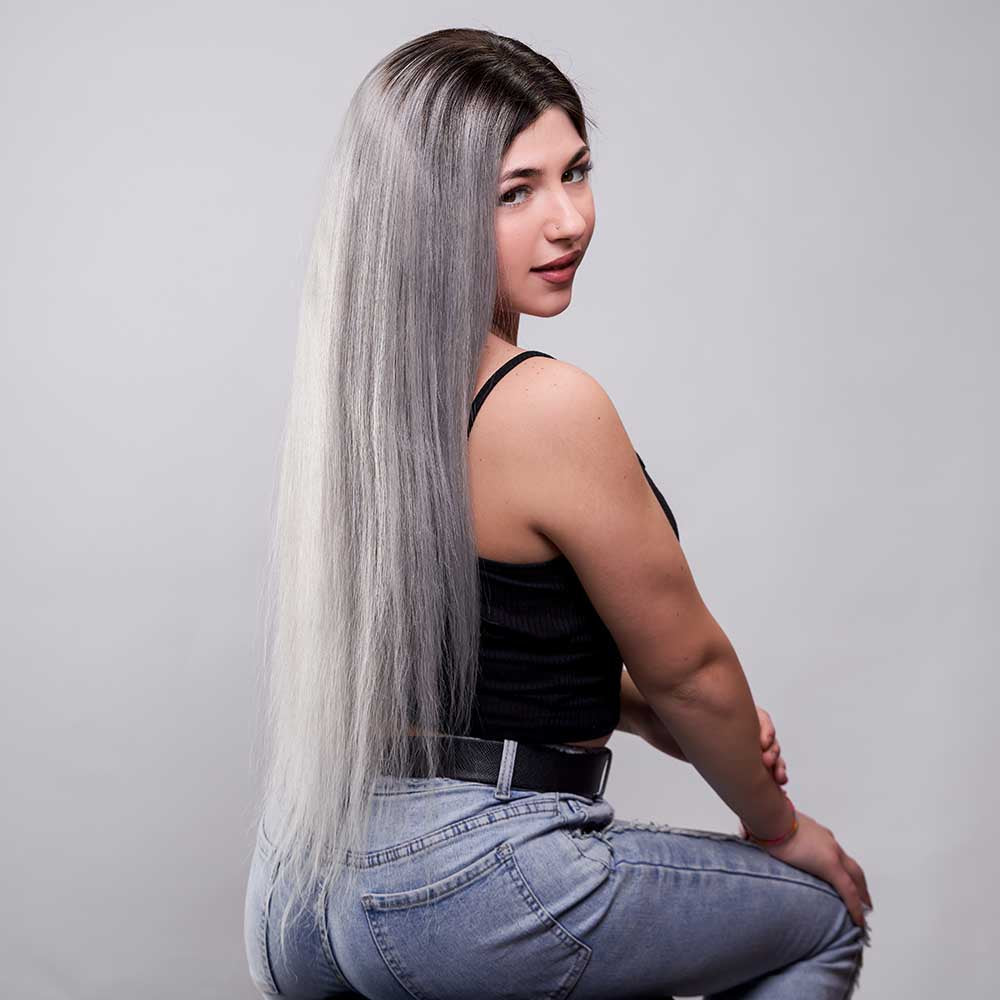 HARPER - Parrucca di Capelli Veri