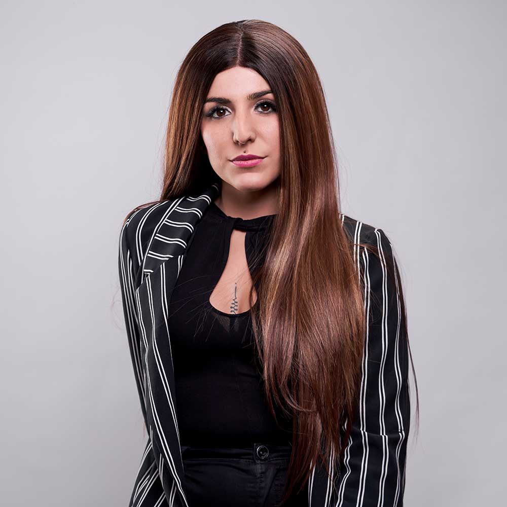 LIZA - Parrucca in TermoFibra Sintetica