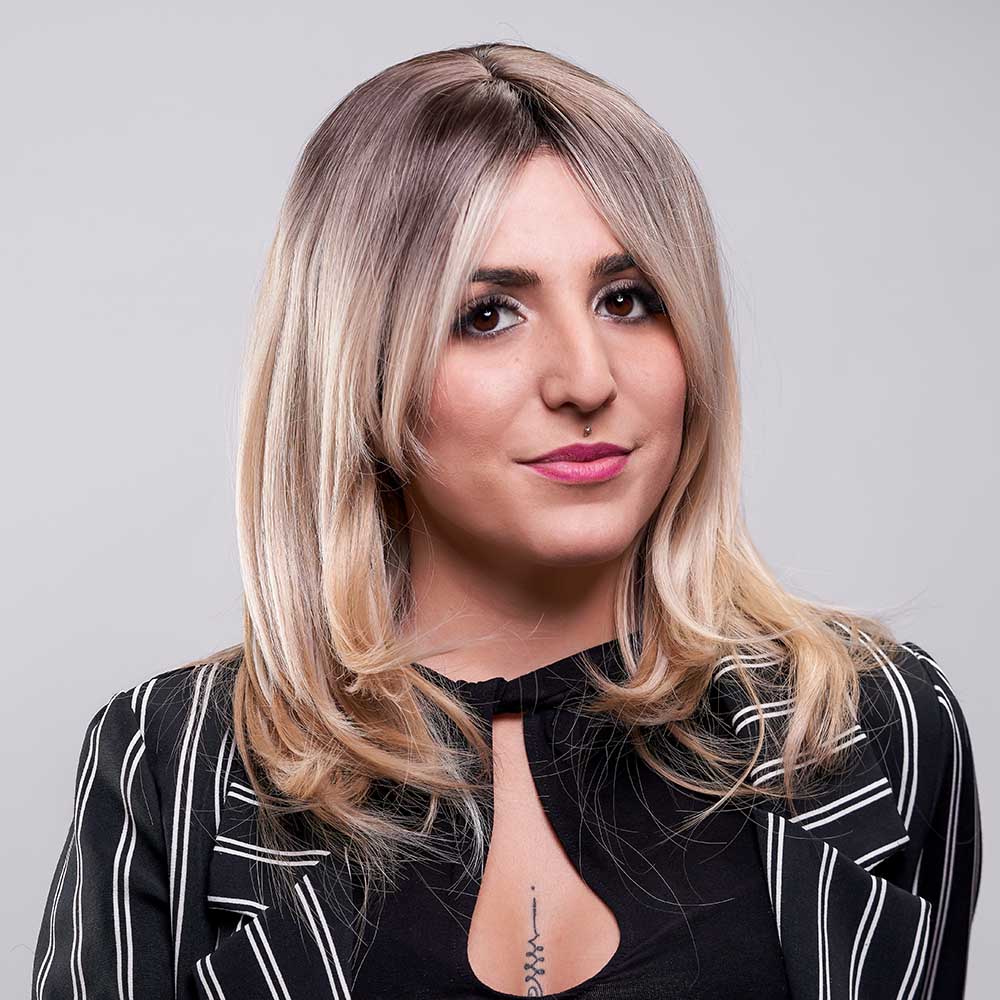 COURTNEY - Parrucca in TermoFibra Sintetica