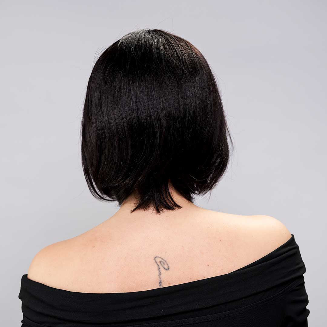 AMELIE - Parrucca di Capelli Veri