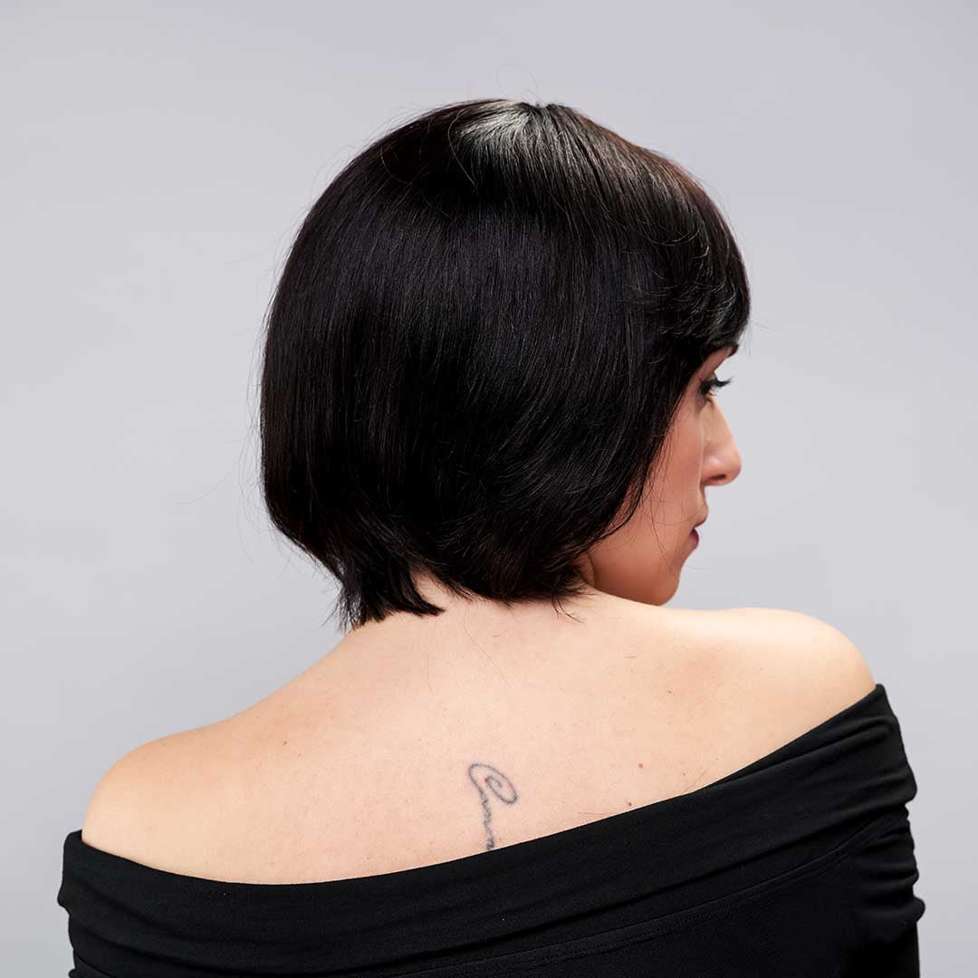 AMELIE - Parrucca di Capelli Veri