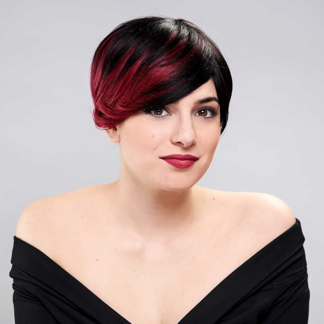 VELVET - Parrucca di Capelli Veri
