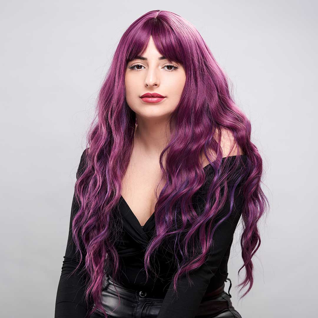 VIOLET - Parrucca in TermoFibra Sintetica
