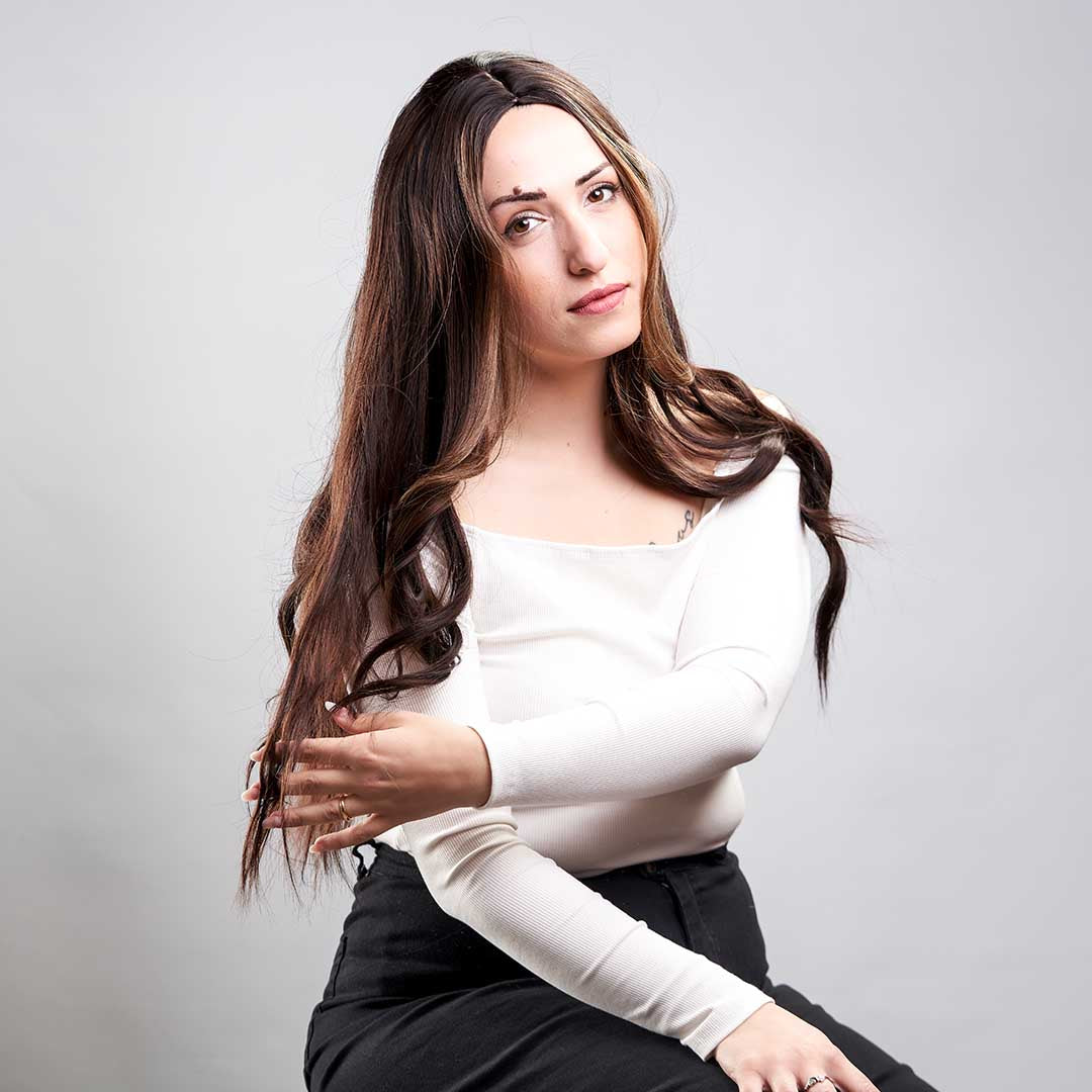 SARAH - Parrucca in TermoFibra Sintetica