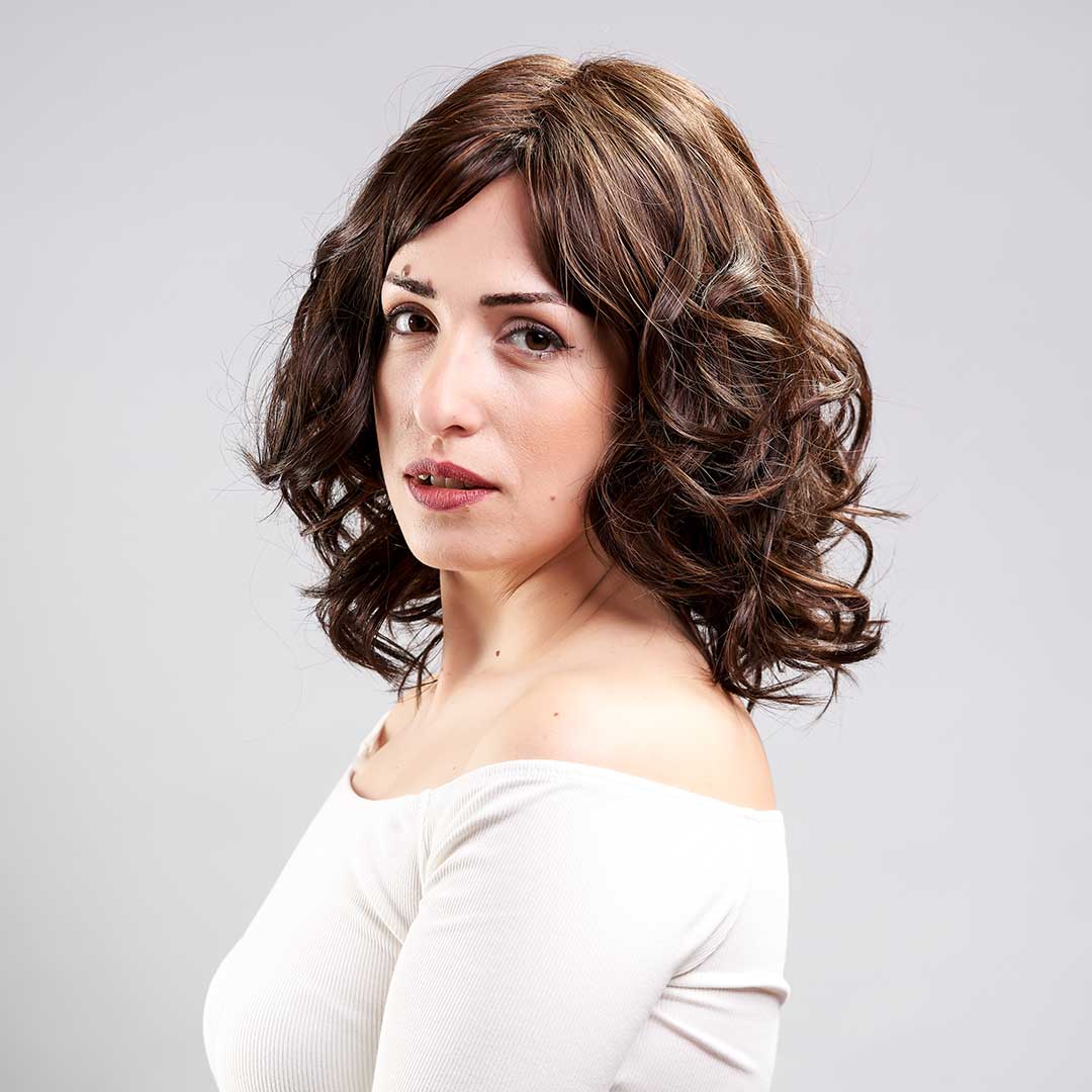 NINA - Parrucca in TermoFibra Sintetica