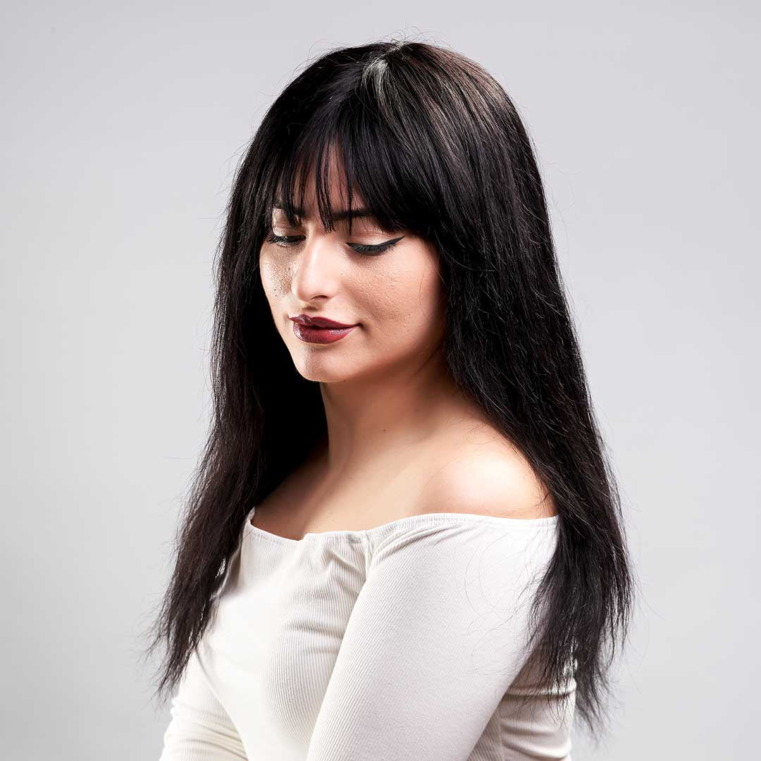 KENDALL - Parrucca di Capelli Veri