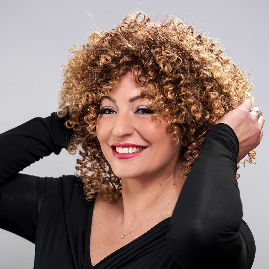 GOLDIE - Parrucca in TermoFibra Sintetica
