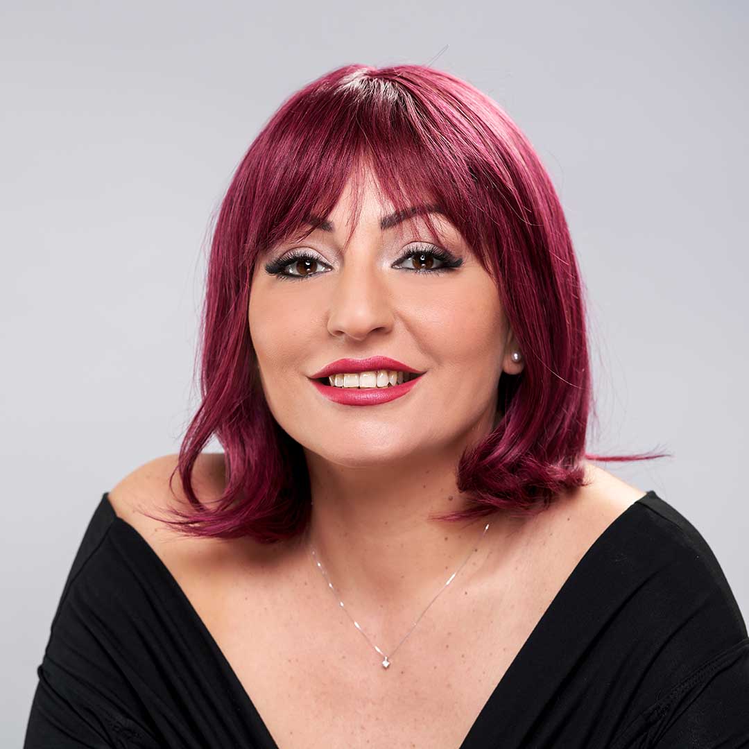GEENA - Parrucca di Capelli Veri