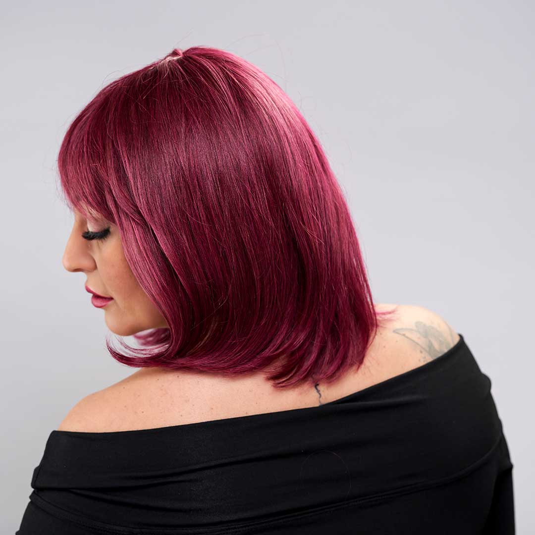 GEENA - Parrucca di Capelli Veri