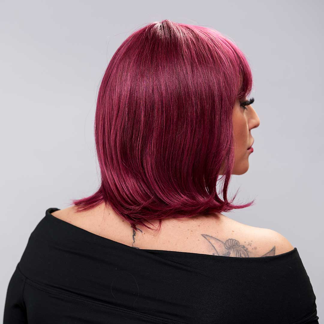GEENA - Parrucca di Capelli Veri