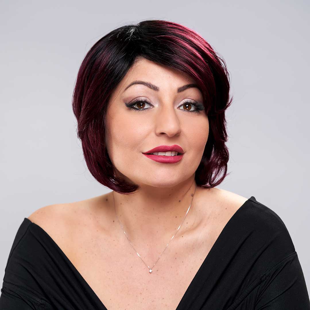 DIANA - Parrucca di Capelli Veri
