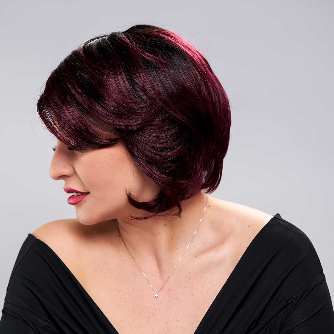 DIANA - Parrucca di Capelli Veri