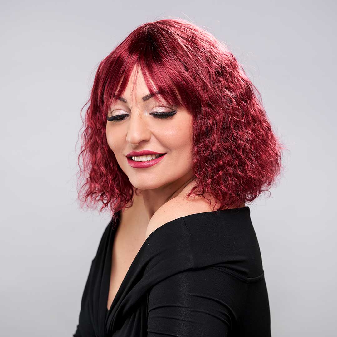 ELYSE - Parrucca di Capelli Veri