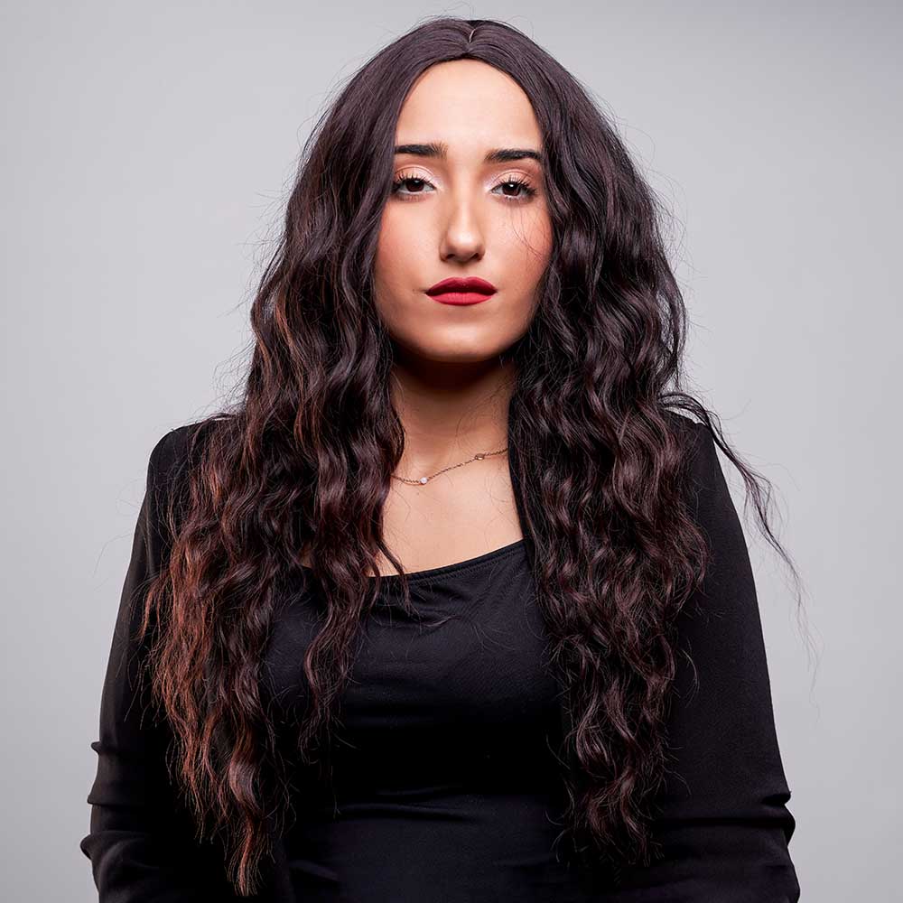 ALISHA -  Parrucca in TermoFibra Sintetica