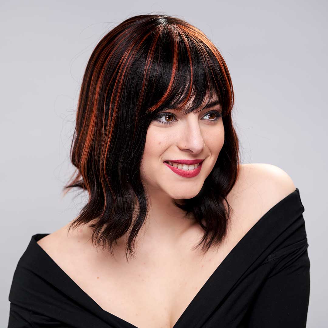 JENNA - Parrucca di Capelli Veri