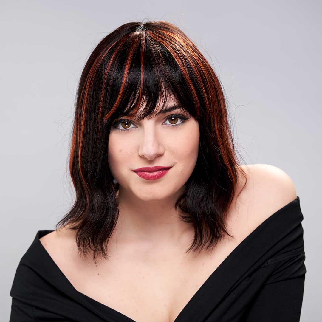 JENNA - Parrucca di Capelli Veri